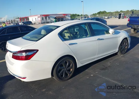 2016 Honda Accord Ex z USA, uszkodzony, nr VIN 1HGCR2F7XGA235448